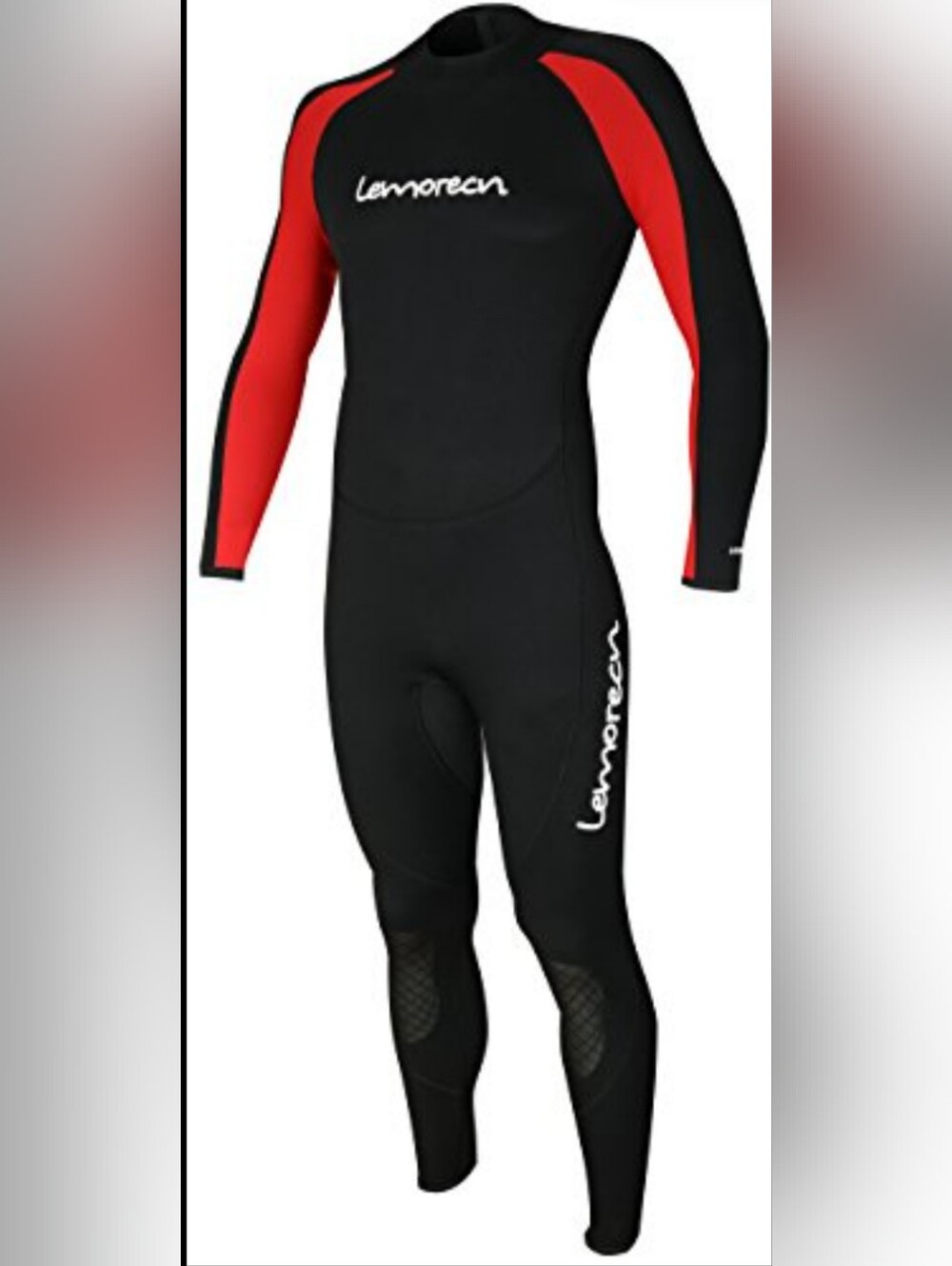 LEMORECN Wetsuit NEW w/tags Red & Black Size Medium *See website for sizing